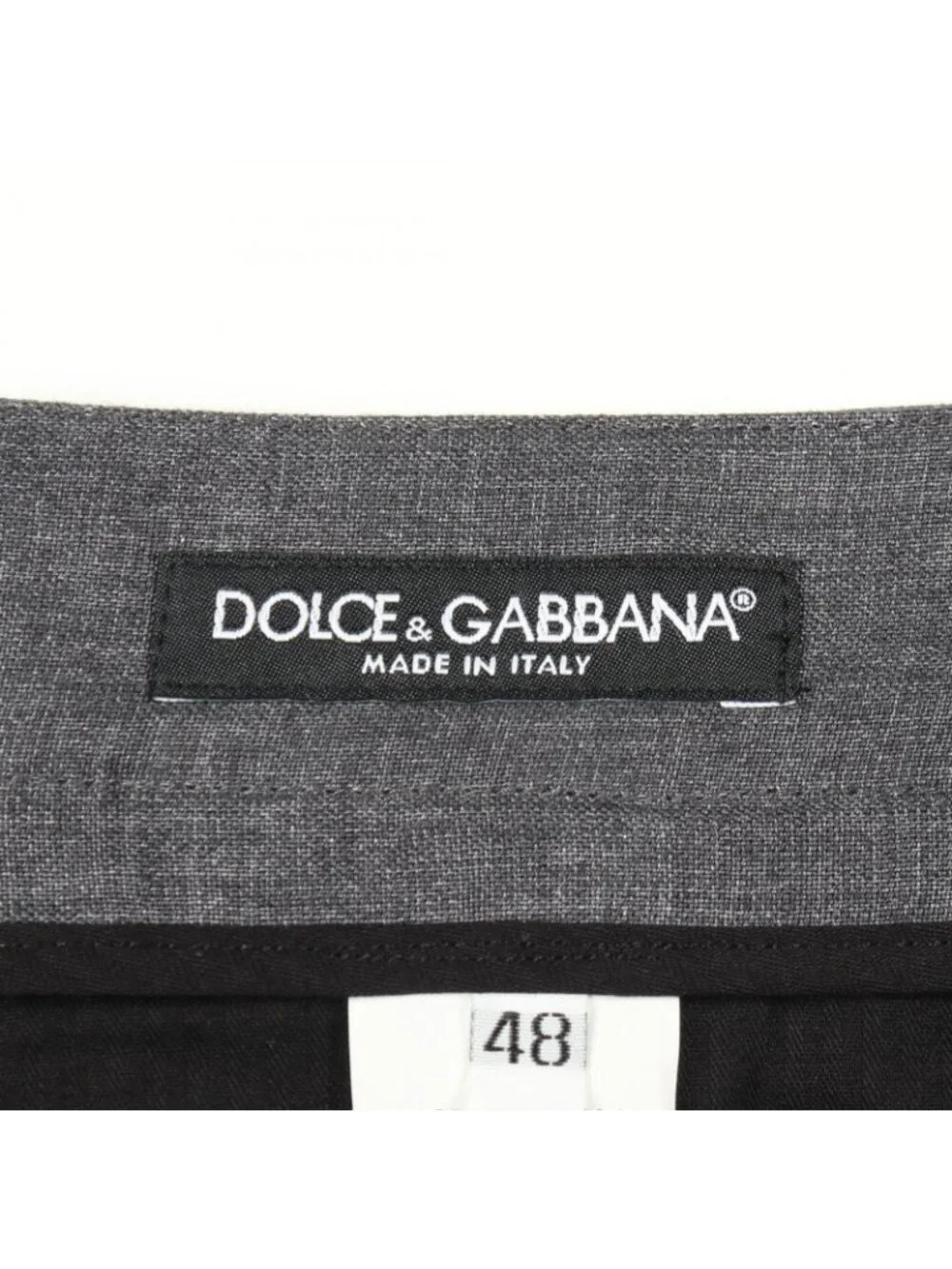 Dolce & Gabbana Pants Beaded Embroidery Fabric